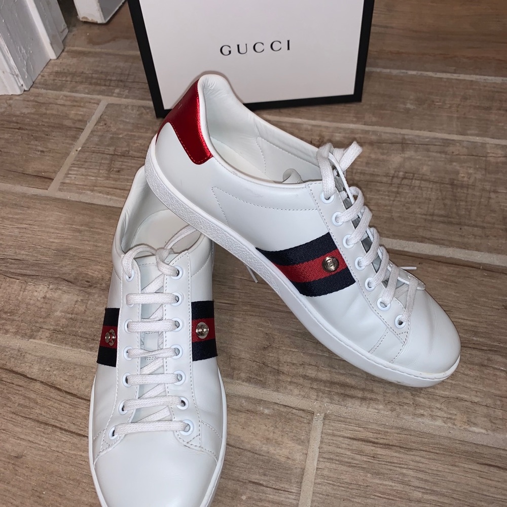Gucci Ace Sneakers with removable patch - Picture 4 of 6